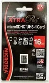 MICRODIA XTRA PRO, Micro SDHC UHS-1 Card, 16GB MICRODIA