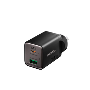 SMARTCube™ Nano 35W GaN Pro Wall Charger,Dual-Port, USB-C PD3.0 + USB-A QC3.0 Microdia