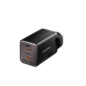 SMARTCube™ Nano 45W GaN Pro Wall Charger, Dual USB-C PD3.0 Microdia