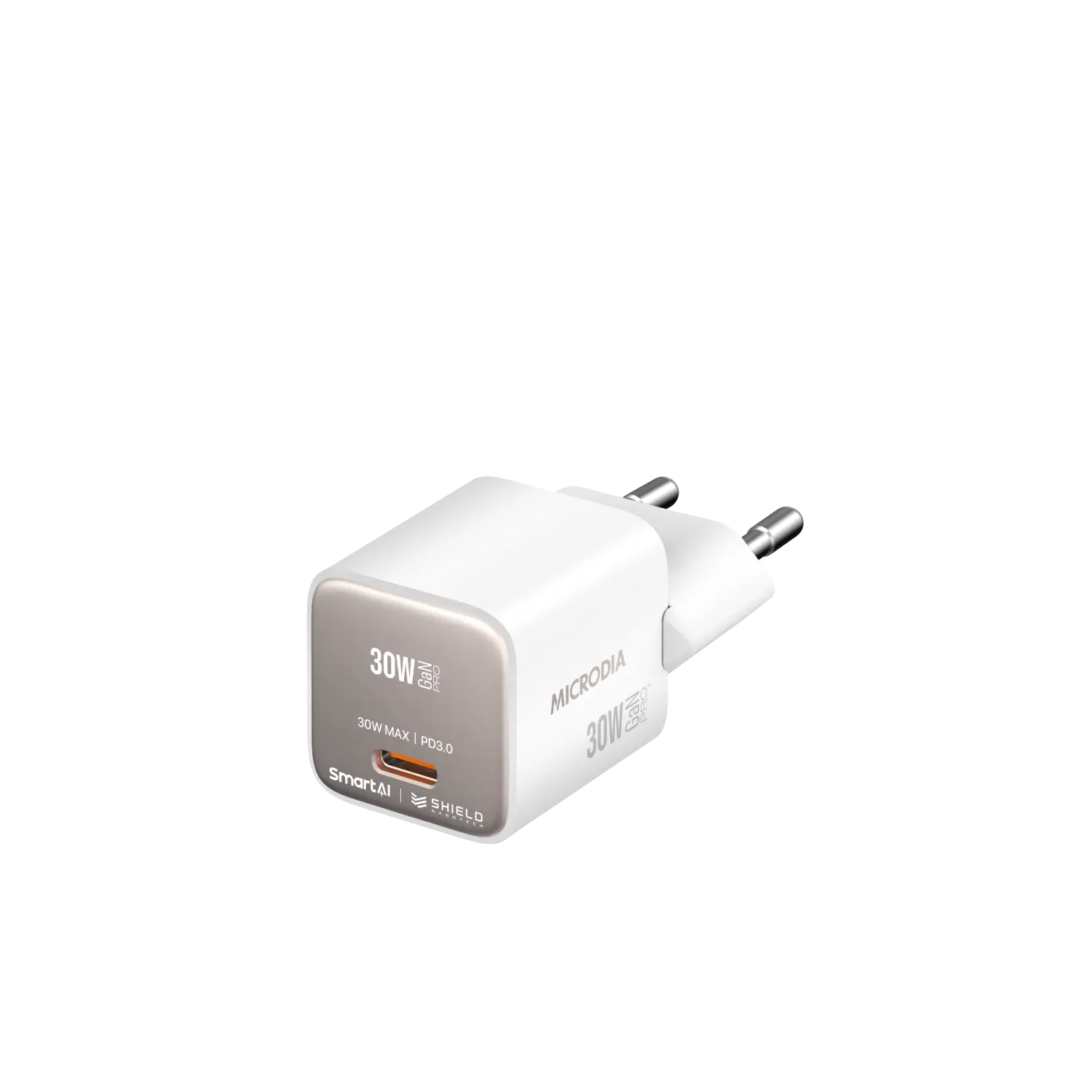 SMARTCube™ Nano Tiny-30W GaN Pro Wall Charger USB-C PD3.0 Microdia