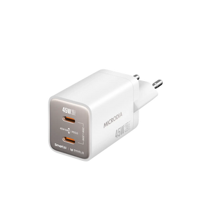 SMARTCube™ Nano 45W GaN Pro Wall Charger, Dual USB-C PD3.0 Microdia