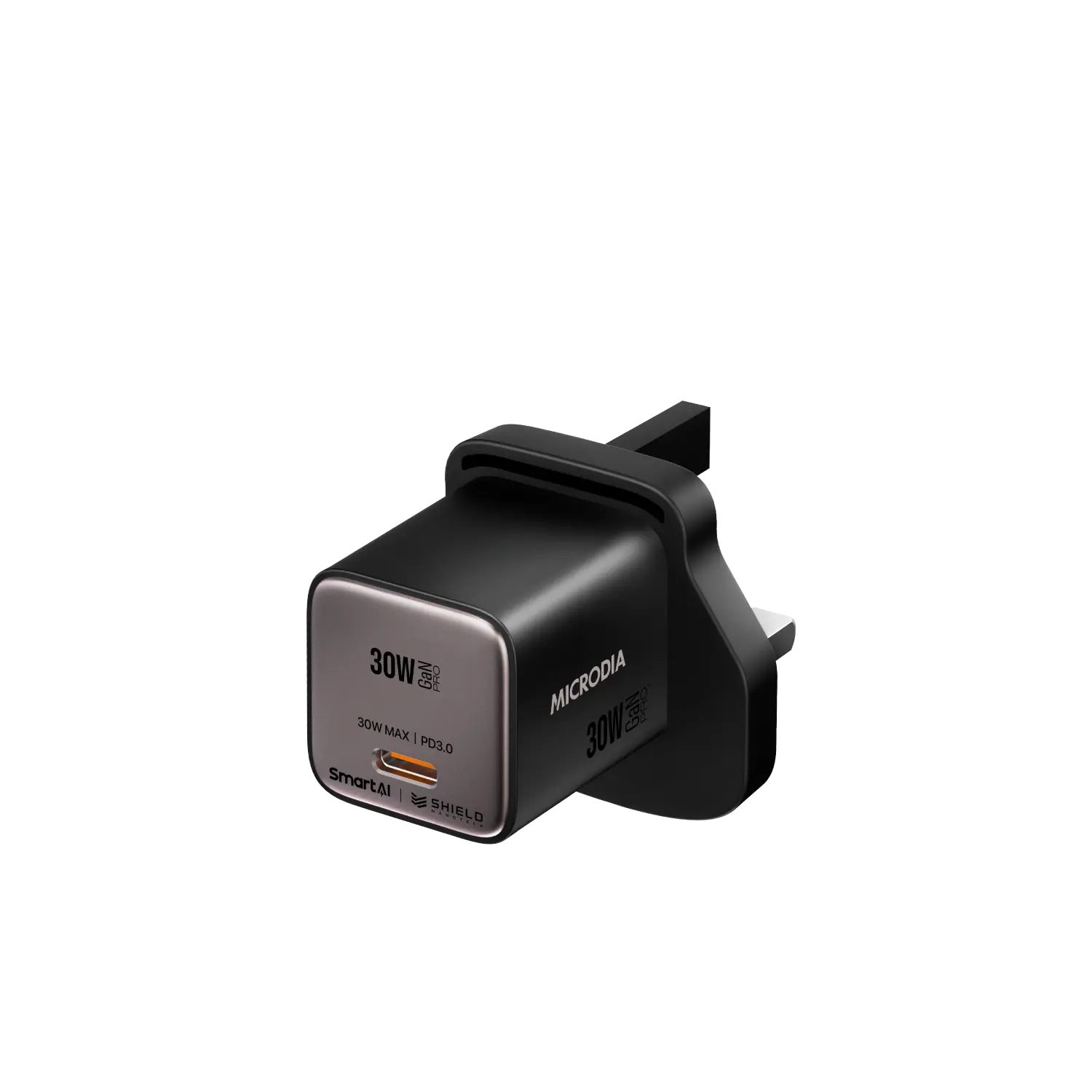 SMARTCube™ Nano Tiny-30W GaN Pro Wall Charger USB-C PD3.0 Microdia