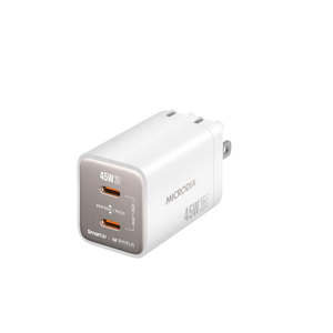 SMARTCube™ Nano 45W GaN Pro Wall Charger, Dual USB-C PD3.0 Microdia