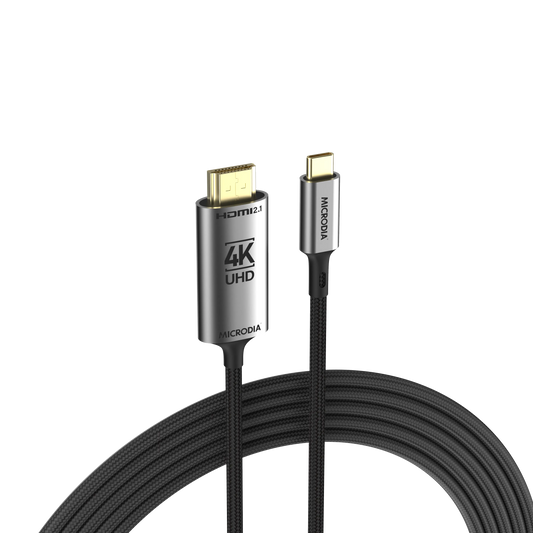 USB-C to HDMI (4K HDR Cable 1.8M , HDCP2.3) MICRODIA